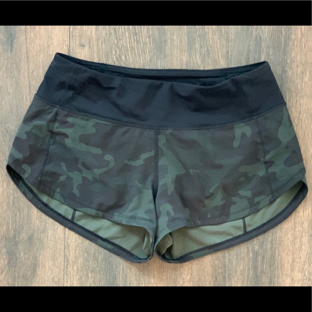 Lululemon Camo Shorts